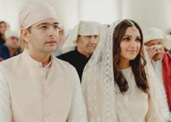 परिणीती-राघव चढ्ढा अडकले विवाहबंधनात; थाटामाटात झाला शाही विवाहसोहळा