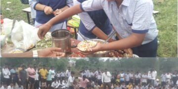 अगदी स्वस्तात आहेत बरं, चणा जोर गरम बाबू…शेंगदाणे घ्या कुणी फुटाणे ; कान्हूर मेसाई येथे विद्यार्थ्यांकडून प्रो-कबड्डी व खाऊगल्लीचे आयोजन..