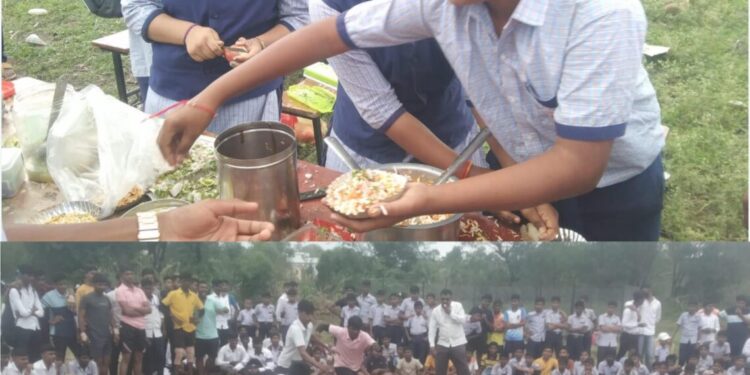 अगदी स्वस्तात आहेत बरं, चणा जोर गरम बाबू…शेंगदाणे घ्या कुणी फुटाणे ; कान्हूर मेसाई येथे विद्यार्थ्यांकडून प्रो-कबड्डी व खाऊगल्लीचे आयोजन..