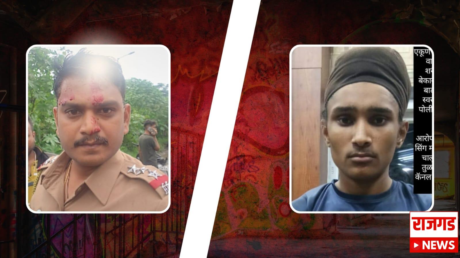 धक्कादायक:पुण्यात कोयता टोळीने केला सहाय्यक पोलीस निरीक्षकावर कोयत्याने हल्ला