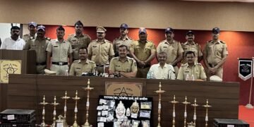 पुणे ग्रामीण पोलिसांची धडाकेबाज कामगिरी; मंदिरातील चोरी करणाऱ्या सराईत गुन्हेगाराला सापळा रचून केली अटक