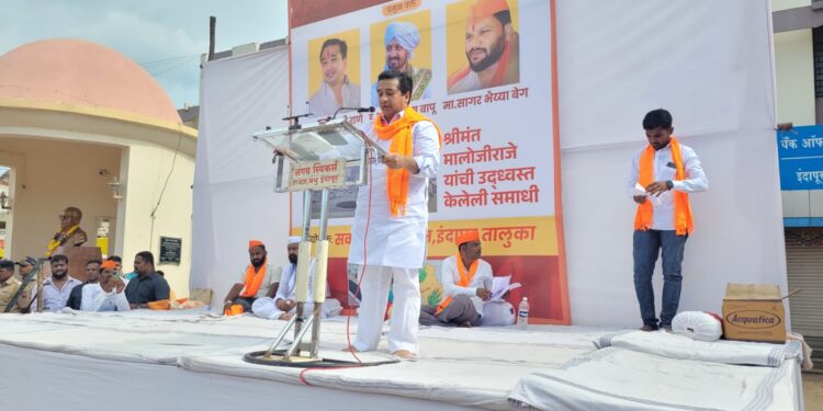 Indapur: आमदार नितेश राणे यांचा इंदापूरात हिंदू जनआक्रोश मोर्चा