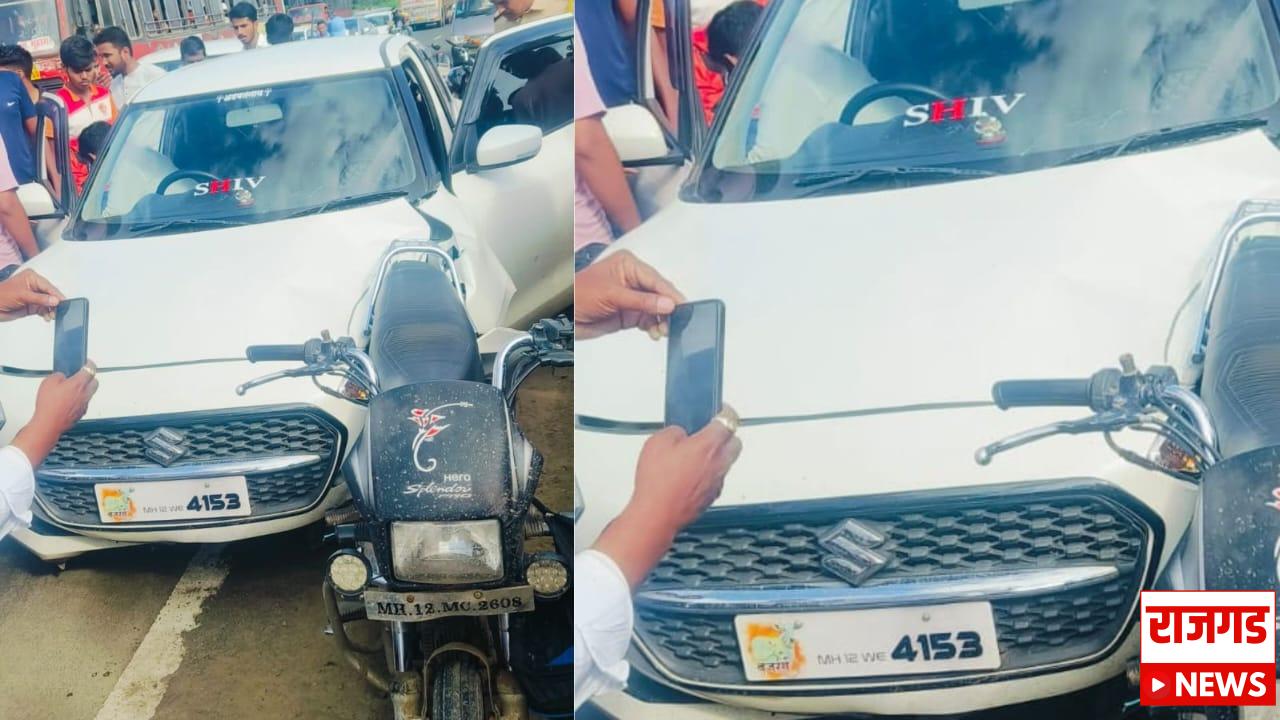 पुणे-सातारा महामार्गावर हिट अॅन्ड रनः दुचाकीला तब्बल तीन किलोमीटरवर फरपटत नेले