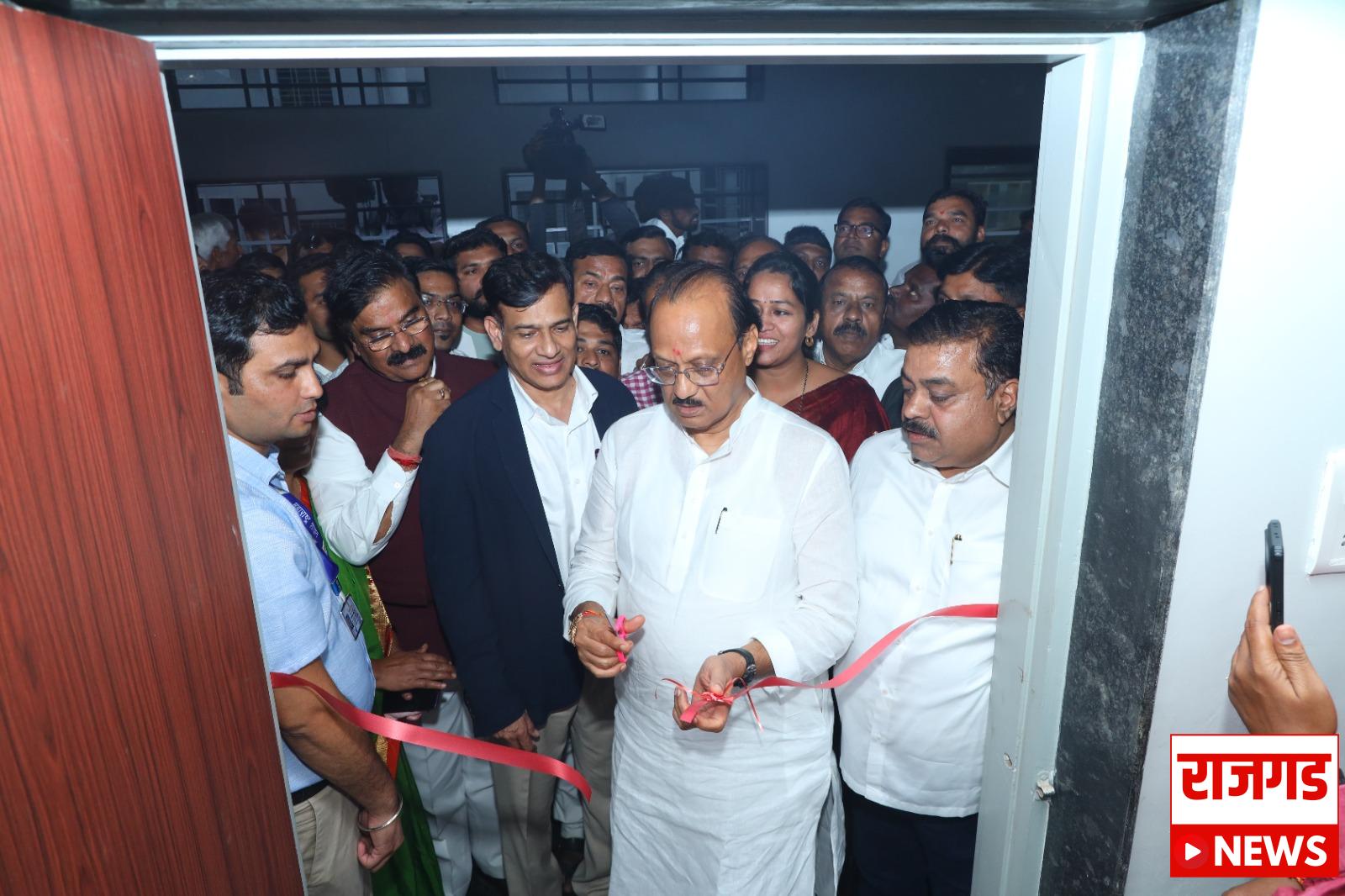 पुरंदरः नव्या प्रशासकीय इमारतीचे लोकार्पण; उपमुख्यमंत्री अजिप पवार यांच्या हस्ते उद्घाटन