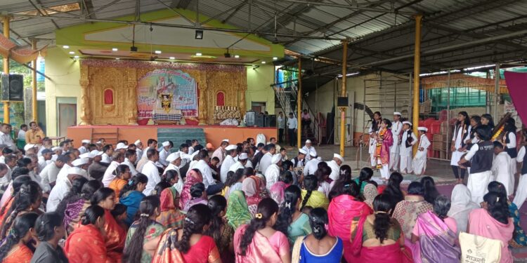 भोरः तालुका नाभिक संघटना व सकल नाभिक समाजाच्या वतीने संत शिरोमणी महाराज पुण्यतिथी निमित्त अभिवादन