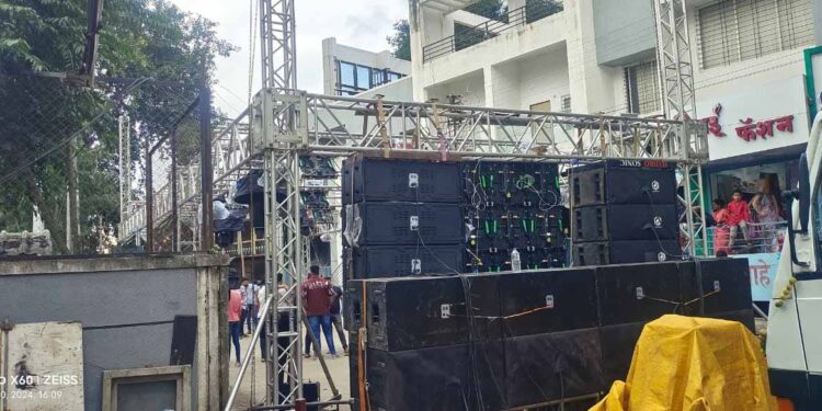 भोरः डीजेचा त्रास नागरिकांना कशाला? चार दिवसांत एक तरी रस्ता होतोय बंद, प्रशासनाकडून कारवाई नाही