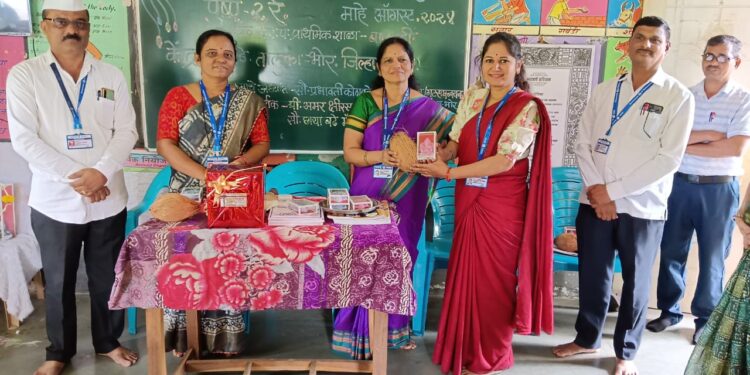 भोरः आंबाडे केंद्रातील शिक्षकांची बालवडी येथील शाळेत पार पडली केंद्रस्तरीय शिक्षण परिषद