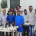 जेजुरीः मुस्लिम बांधवांनी केले मसाला दूधाचे वाटप; सामाजिक भावना जपत दिल्या ईद-ए-मिलाद, अनंत चतुर्दशीच्या शुभेच्छा