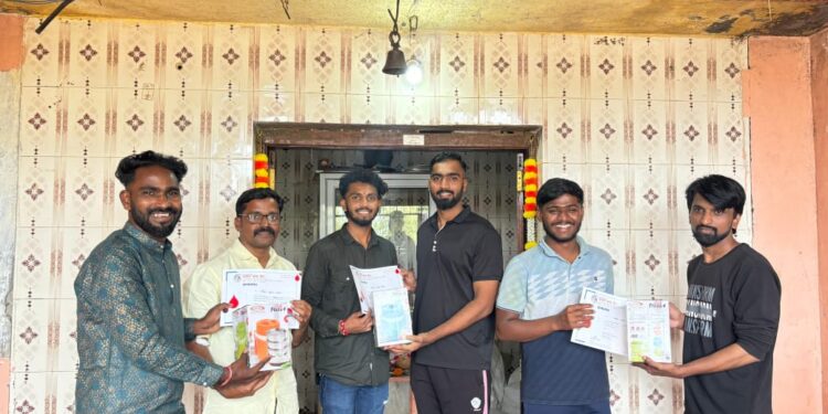 आगमन गणरायाचे -भोरेश्वरनगर मित्र मंडळाने जपला सामाजिक हितार्थ , रक्तदान शिबिरातुन केले सामाजिक कार्य