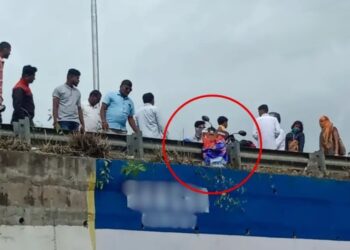 Accident:पुणे-सातारा महामार्गावर भीषण अपघात; उड्डाणपुलावरून कोसळलेले दांपत्य, एकाचा मृत्यू