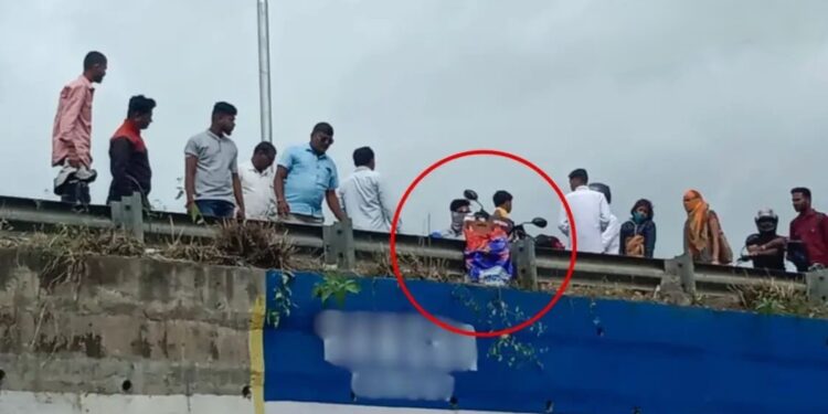 Accident:पुणे-सातारा महामार्गावर भीषण अपघात; उड्डाणपुलावरून कोसळलेले दांपत्य, एकाचा मृत्यू