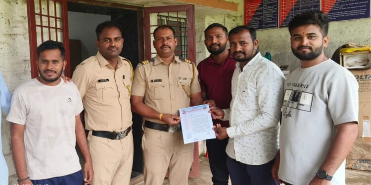 राजगडः रोड रोमिओवर कडक कारवाईची मागणी; शिवसाम्राज्य प्रतिष्ठानचे राजगड पोलिसांना निवेदन