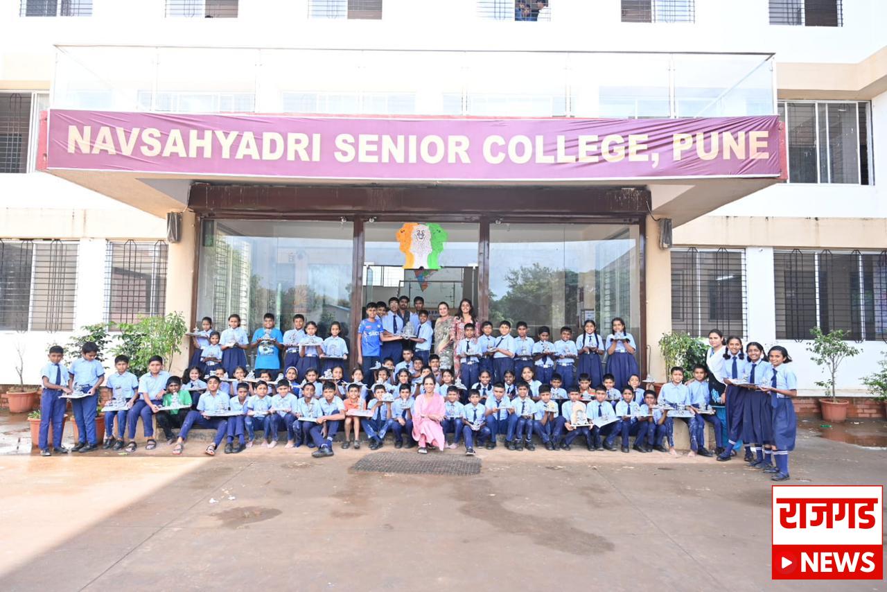 कार्यशाळाः नवसह्याद्री गुरूकुलमधील चिमुकल्यांनी साकारल्या शाडू मातीपासूनच्या सुबक गणेश मूर्ती