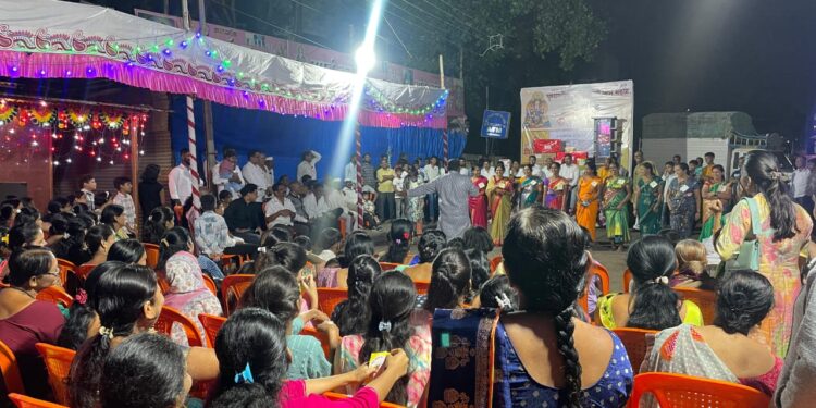 भोरः पुण्यश्लोक अहिल्यादेवी मंडळात रंगला होम मिनिस्टरचा कार्यक्रम; परिसरातील महिलांचा उस्फुर्त प्रतिसाद