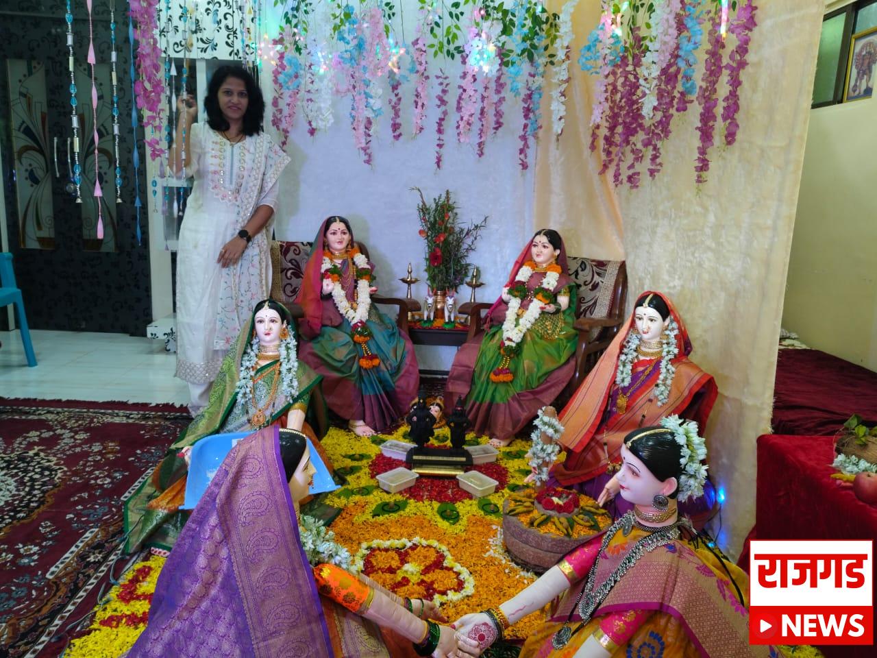 गौरी गणपतीच्या सणालाः लोप पावत चाललेल्या घाणा संस्कृतीची आरास; जुन्या आठवणींना मिळाला उजाळा