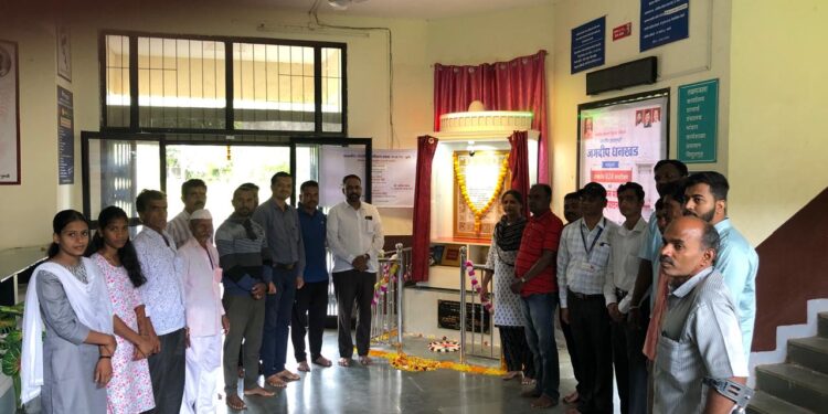 उद्घाटनः उपराष्ट्रपतींच्या हस्ते वेल्हे आयटीआयमध्ये संविधान मंदिराचे ऑनलाइन पद्धतीने उद्घाटन