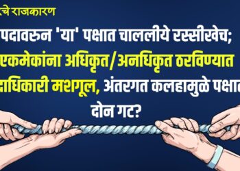 भोरचे राजकारणः पदावरुन ‘या’ पक्षात चाललीये रस्सीखेच; एकमेकांना अधिकृत/अनधिकृत ठरविण्यात पदाधिकारी मशगूल, अंतरगत कलहामुळे पक्षात दोन गट? 