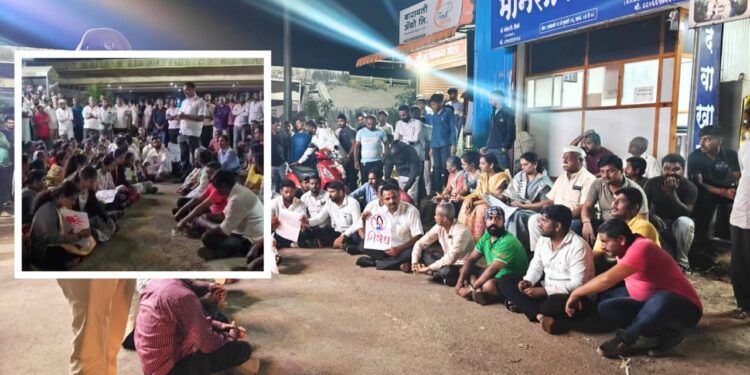 भोरः चिमुरडीवरील अत्याचार प्रकरणी ग्रामस्थांनी नोंदविला निषेध; आरोपीस कठोर शिक्षेची केली मागणी