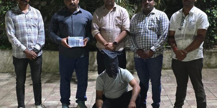 राजगडः विनापरवाना गावठी पिस्तुल बाळगल्या प्रकरणी एकाला घेतले ताब्यात; स्थानिक गुन्हे शाखेच्या पथकाची कारवाई