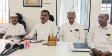 भोरः भाटघर, वीर धरणग्रस्त गावांना नागरी सुविधा पुरवण्यासाठी आमदार संग्राम थोपटेंचा शासनाकडे पाठपुरावा; पत्रकार परिषद घेत काँग्रेस पदाधिकाऱ्यांची माहिती