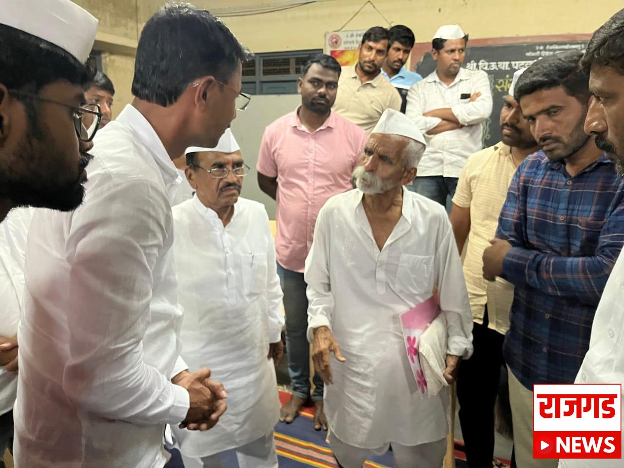 भोरः डोंगरी विकास परिषदेच्या मानद सचिव व सहकार्यांनी घेतली संभाजी भिंडे यांची भेट; नवरात्रीनंतर शहरात येवून शंकचे निरसन करणार: भिडे गुरुजी