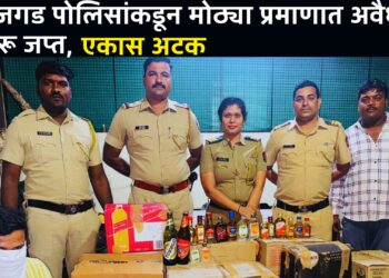 कामगिरी :राजगड पोलिसांकडून मोठ्या प्रमाणात अवैध दारू जप्त, एकास अटक 