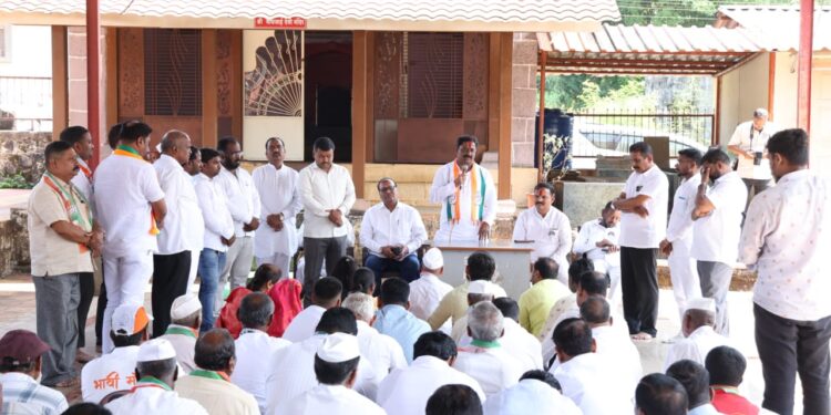 राजगड तालुक्यातील विविध गावांमध्ये आमदार संग्राम थोपटे यांचा संवाद दौरा; महत्त्वाच्या विकासकामांची ग्वाही