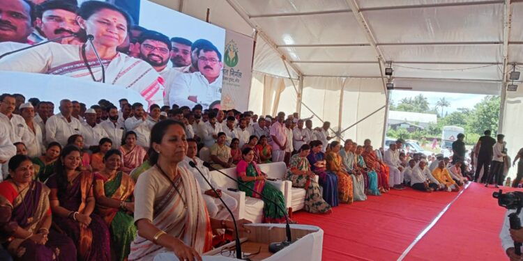 नारी शक्तीने एकत्रित येत निष्ठावंत भावाच्या हाताला साथ द्यावी: खासदार सुप्रिया सुळेंचे आवाहन; तालुकास्तरीय गौरी-गणपती सजावट स्पर्धेचा बक्षीस वितरण समारंभ मोठ्या थाटात संपन्न