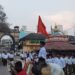 भोरमध्ये राष्ट्रीय स्वयंसेवक संघाचे विजयादशमीचे संचलन उत्साहात संपन्न; २७३ स्वयंसेवक सहभागी, ठिकठिकाणी रांगोळी, पुष्पवृष्टी आणि आतिषबाजी