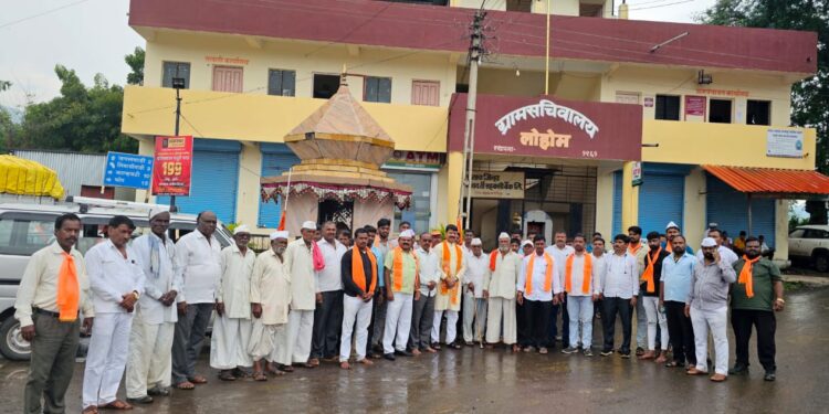 खंडाळाः जनसंवाद यात्रेला नागरिकांचा मिळतोय उस्फुर्त प्रतिसाद; आर पार च्या लढाईत सर्वांनी एकत्रित येण्याचे पुरुषोत्तम जाधव यांनी केले आवाहन