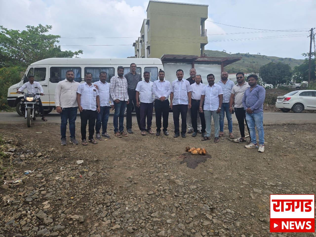 भोरः रांजे गावातील विविध विकास कामांचे भूमिपूजन; रस्त्यांच्या कामांसाठी मोठ्या प्रमाणावर निधीची तरतूद