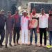 नऱ्हे गावच्या सरपंचपदी किशोर गोळे यांची बिनविरोध निवड; समर्थकांकडून गुलाल व फटाके वाजवित जल्लोष