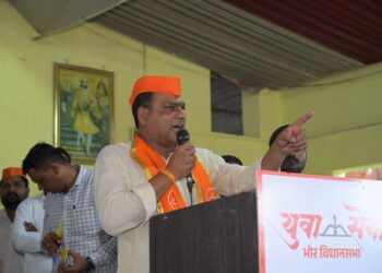 महायुतीचे संभाव्य उमेदवार कुलदीप कोंडे? युवासेनेच्या मेळाव्यात जोरदार शक्ती प्रदर्शन, महायुतीचा आमदार झाल्यावर सुवर्णकाळः कुलदीप कोंडे