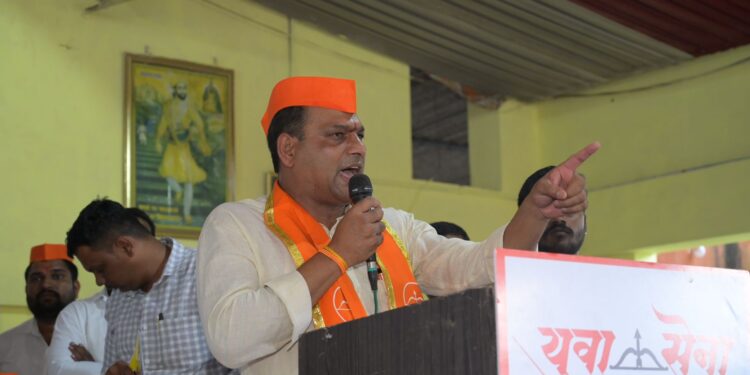 महायुतीचे संभाव्य उमेदवार कुलदीप कोंडे? युवासेनेच्या मेळाव्यात जोरदार शक्ती प्रदर्शन, महायुतीचा आमदार झाल्यावर सुवर्णकाळः कुलदीप कोंडे