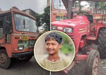 निराः काळाचा घाला; पायी जाणाऱ्या मुलाला एसटीनं उडवलं, पुणे-पंढरपूर महामार्गावरील घटना, घटनेत मुलाचा दुर्देवी मृत्यू