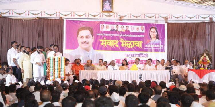 निवडणुकीच्या तोंडावर काँग्रेसमध्ये इन्कमिंग वाढले…!  ५० कार्यकर्त्यांनी धरली काँग्रेसची कास, आमदार संग्राम थोपटेंना मिळतेय कार्यकर्त्यांची साथ