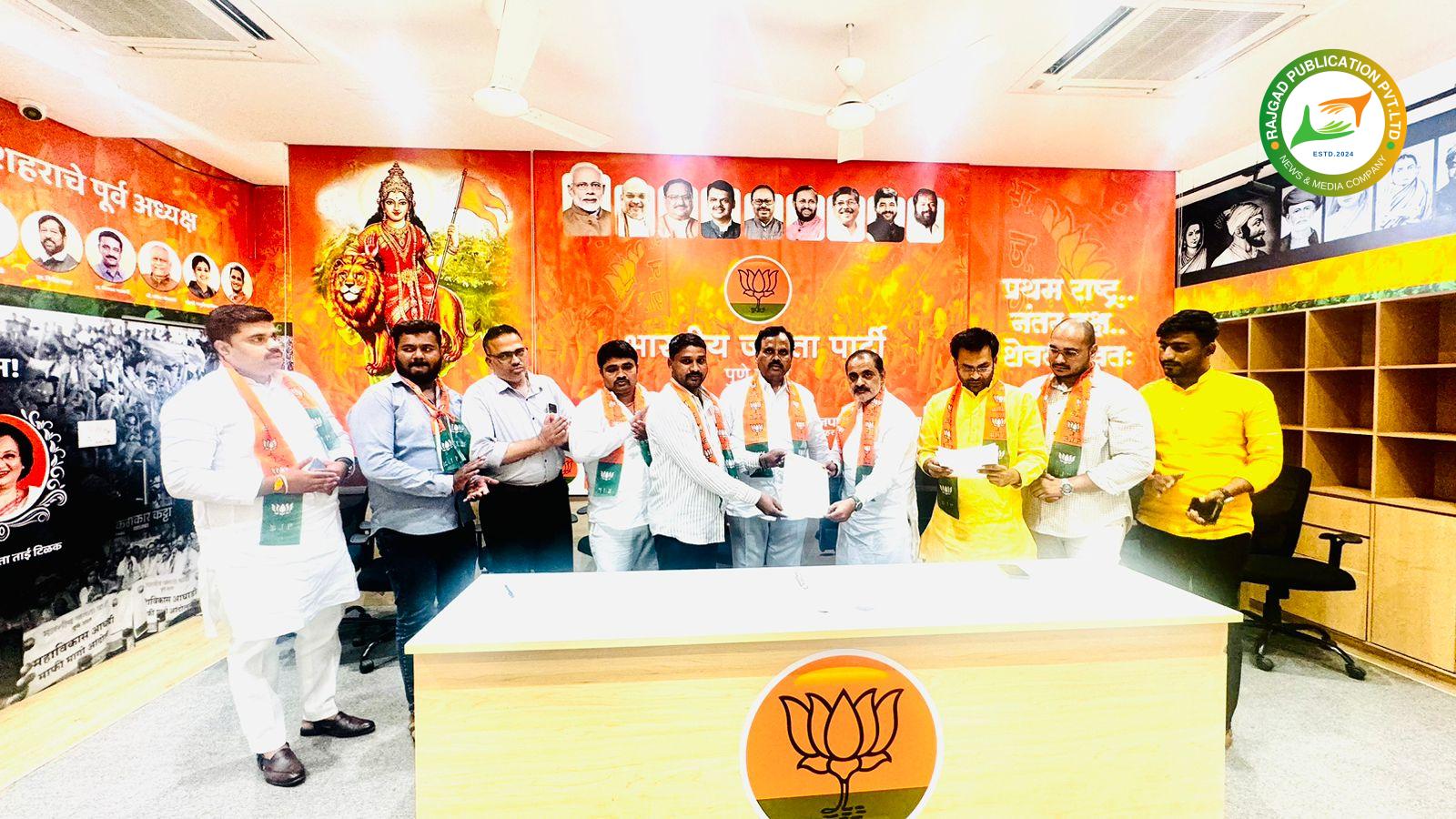 भाजपची वेल्हा (राजगड) कार्यकरणी जाहीर; जिल्हाध्यक्ष वासुदेव काळे यांची विशेष उपस्थिती, नियुक्ती पत्रांचे केले वाटप