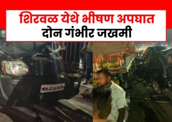 शिरवळ येथे ट्रकला स्कॉर्पिओची धडक; दोन जखमी, एक सुरक्षित
