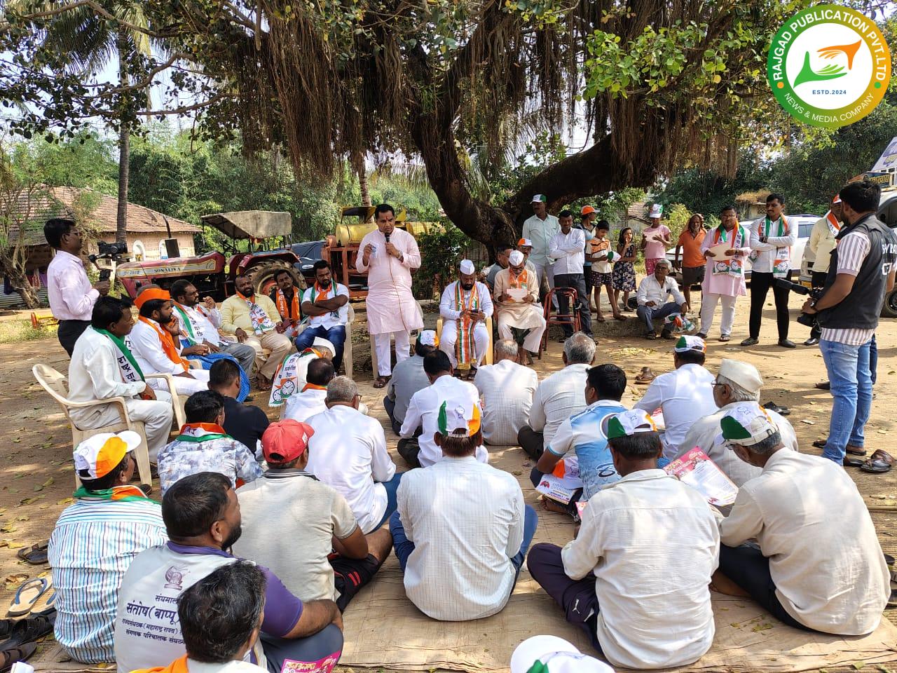 गावभेट दौरा: स्थानिक रोजगार निर्मितीसाठी विशेष प्रयत्न करणार: शंकर मांडेकरांची भावनिक साद