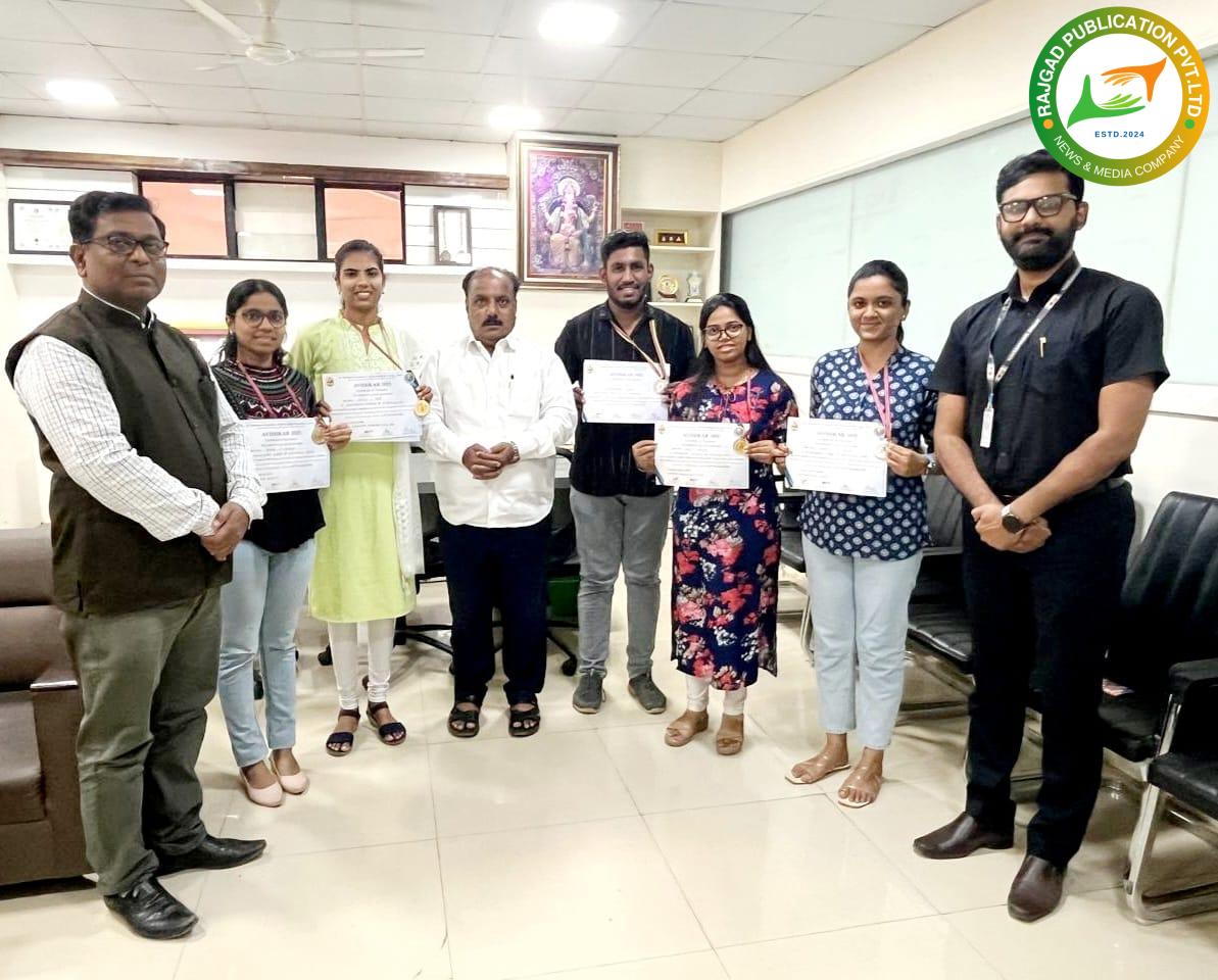 घवघवीत यश: नवसह्याद्री फार्मसी महाविद्यालयाचे विद्यार्थी आविष्कार स्पर्धेत चमकले