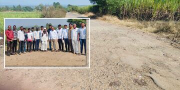 दुर्लक्षः भोंगवली फाटा माहूर रस्त्याची दयनीय अवस्था; ठेकेदाराच्या हलगर्जीपणामुळे गावकऱ्यांना भोगाव्या लागताहेत यातना….!