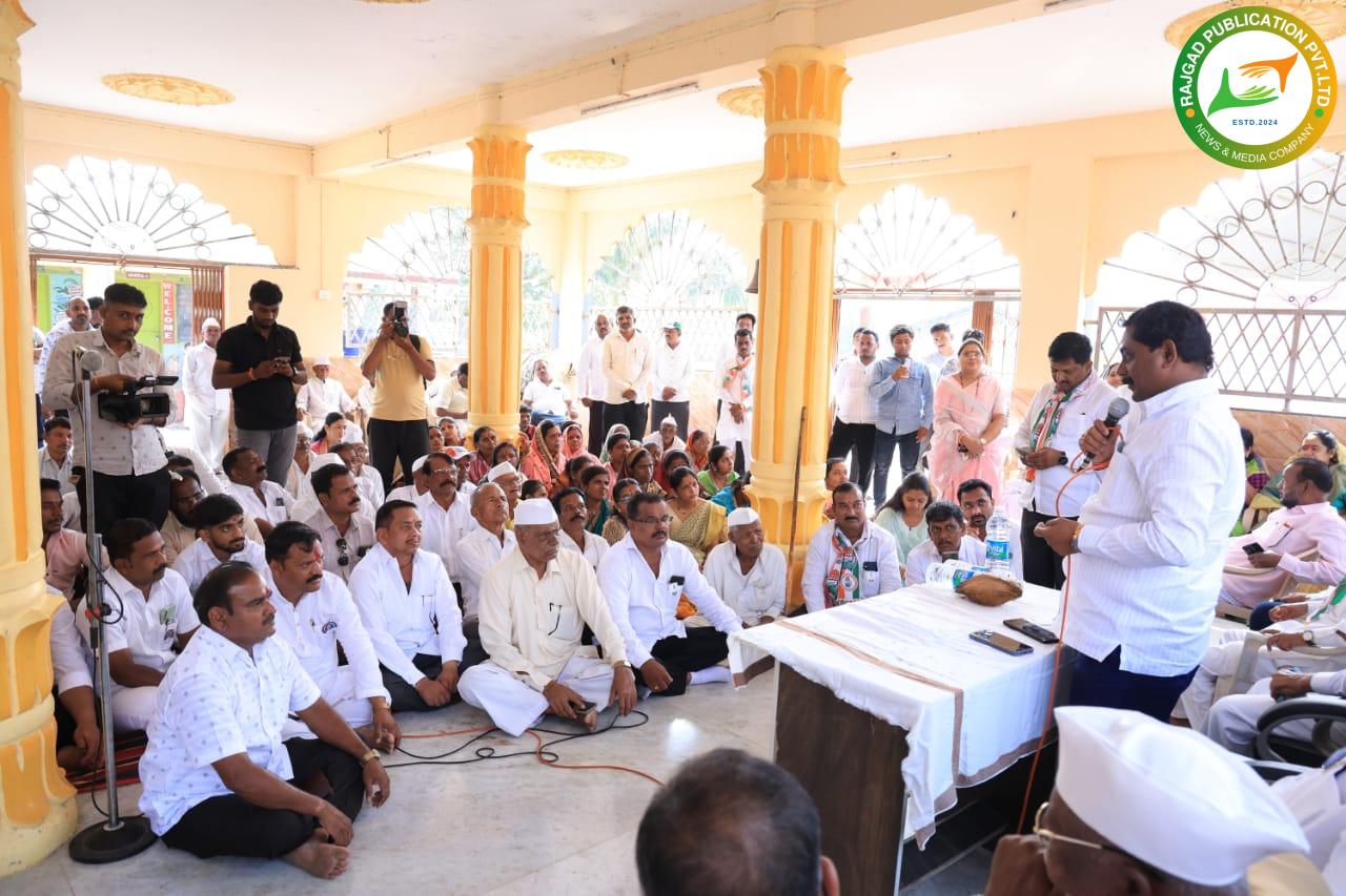 पुनर्वसनामध्ये गेलेल्या जमिनी परत शेतकऱ्यांना मिळण्यासाठी प्रयत्न करणारः संग्राम थोपटे; पानशेत धरण पट्ट्यातील गावांना दिली भेट