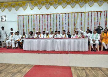 युतीची बूथ कमिटी बैठकः……याला सर्वस्वी ‘आमदार’ जबाबदारः शंकर मांडेकरांचा घणाघात; विजयाचा इतिहास २०२४ मध्ये घडवूयाचा निर्धार