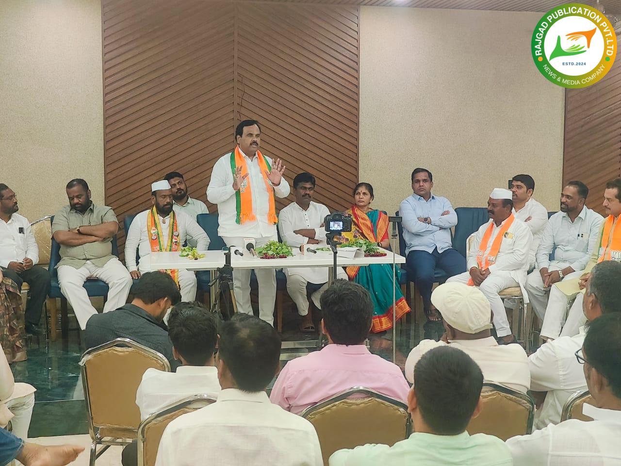 भाेर विधानसभेत ‘महायुतीचा’ विजय निश्चितः भाजपचे जिल्हाध्यक्ष वासुदेव काळे यांचा विश्वास; युतीच्या उमेदवाराला संधी दिल्यास विकासाचा अनुशेष भरून काढणार