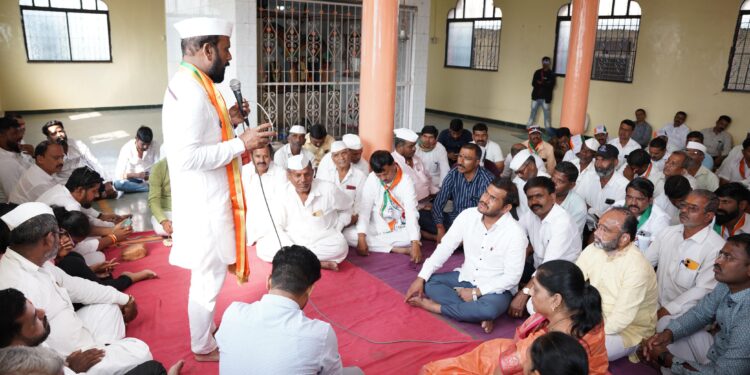 गावभेट दौराः संधी दिल्यास मतदार संघाला वेगळ्या उंचीवर नेणारः शंकर मांडेकर यांची मतदारांना आर्त हाक; दुर्लक्ष केल्यामुळेच मतदार संघात मूलभूत सुविधांचा अभावः मांडेकर