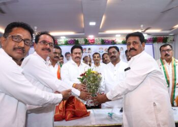आघाडीचे उमेदवार संग्राम थोपटे यांचा नवी मुंबईत संवाद मेळावा; पदाधिकारी व कार्यकर्त्यांचा उस्फुर्त प्रतिसाद