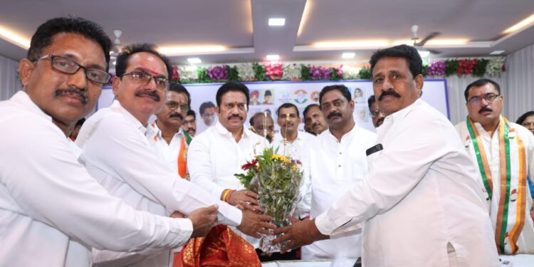 आघाडीचे उमेदवार संग्राम थोपटे यांचा नवी मुंबईत संवाद मेळावा; पदाधिकारी व कार्यकर्त्यांचा उस्फुर्त प्रतिसाद