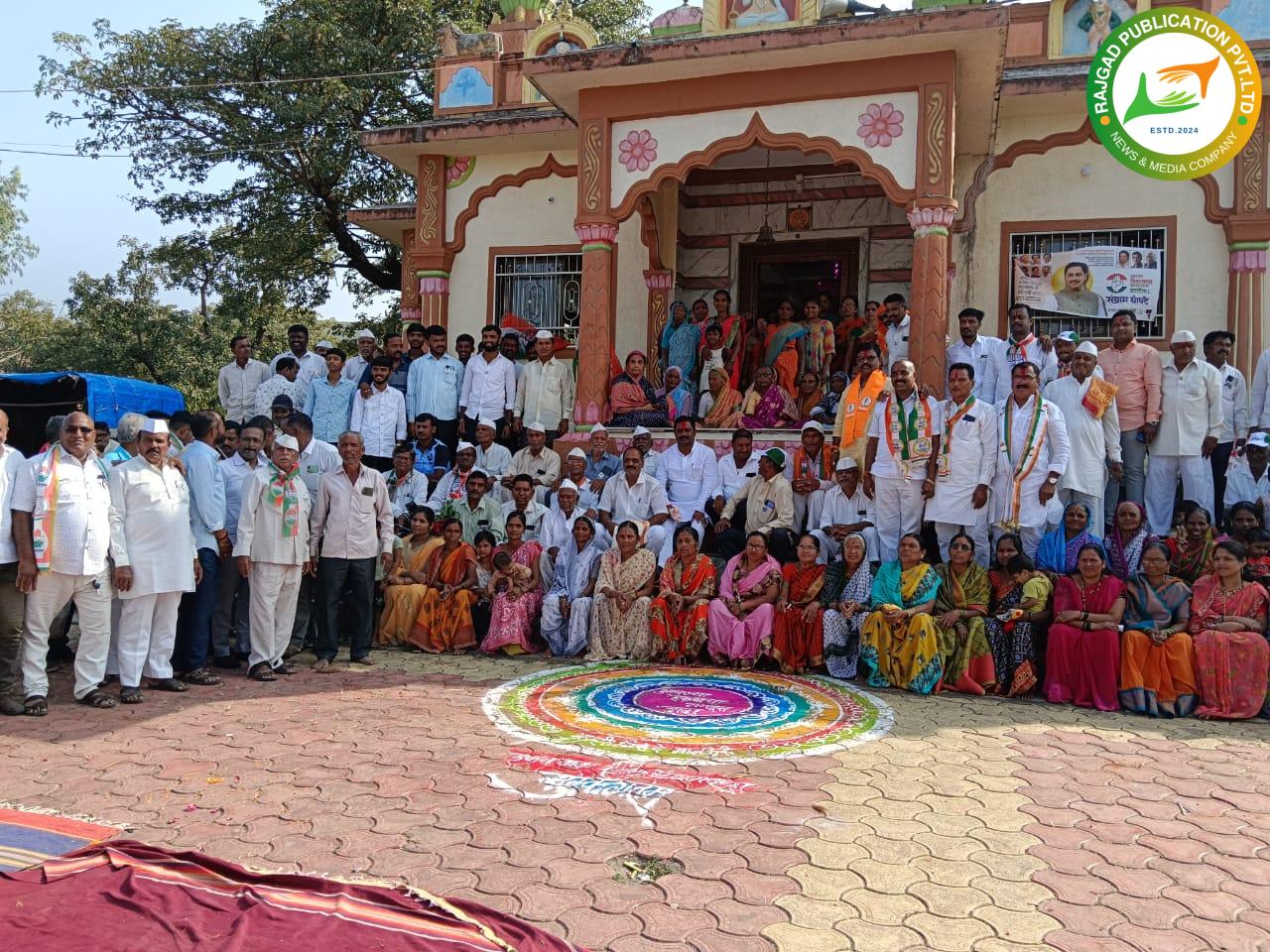 भोरः आगामी काळात शेतीचा पाणी प्रश्न सोडणारः संग्राम थोपटे यांचे वीसगाव खोऱ्यातील गावांतील नागरिकांना आश्वासन