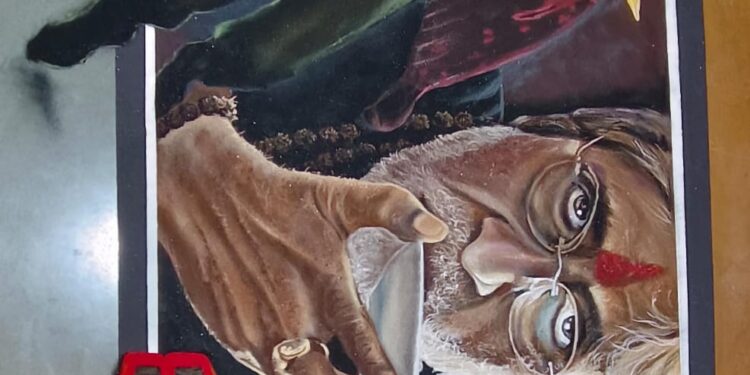 पुरंदरच्या भूमीतील कलाकाराने बिग बी यांच्या घरी साकारली त्यांची आकर्षक रांगोळी; तालुक्यातून सोमनाथ भोंगळे यांच्यावर कौतुकाचा वर्षाव