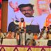 पुरंदरः शिवतारेंच्या प्रचारार्थ मुख्यमंत्र्याची सभा, सभेला पुरंदरकरांचा उस्फुर्त प्रतिसाद; बापूचा ‘विजय’ काळ्या दगडावरची ‘भगवी’ रेघः मुख्यमंत्री एकनाथ शिंदे